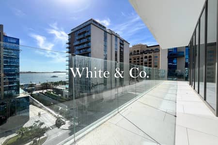 3 Bedroom Flat for Rent in Palm Jumeirah, Dubai - Sea View | 3 BR + Wrap Terrace | Beach 3 Bedroom Flat for Rent in Palm Jumeirah, Dubai - Sea View | 3 BR + Wrap Terrace | Beach