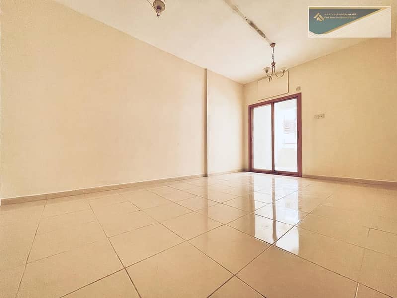 BIGGEST OFFER!!CHEAPEST RENT 2BHK APARTMENT WITH BALONY ONLY FOR FAMILY JUST 28K IN AL QASIMIA