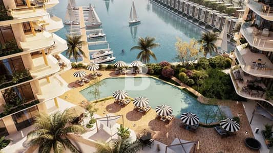 1 Bedroom Apartment for Sale in Al Hamra Village, Ras Al Khaimah - Sea and Wynn Casino Views|Beach Access|50/50 PP