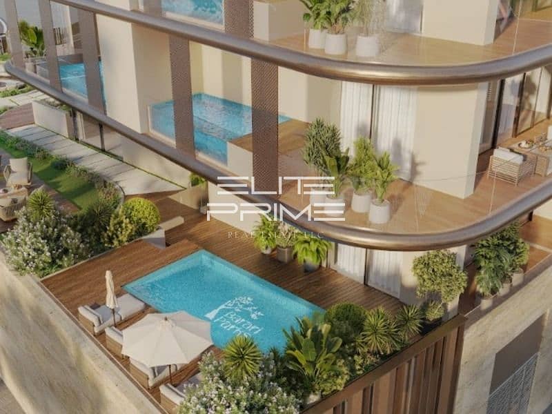 1% monthly | Multiple Pool & Park Views | Furnished Option - Image 16