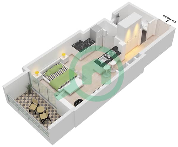 Type B Floor 2-12 Type B Floor 2-12