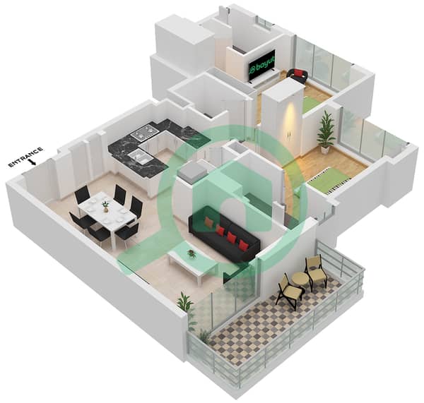 Type B Floor 2-12 Type B Floor 2-12