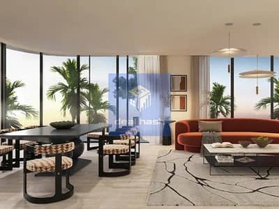 1 Спальня Апартамент Продажа в Дубай Харбор, Дубай - Living. jpg