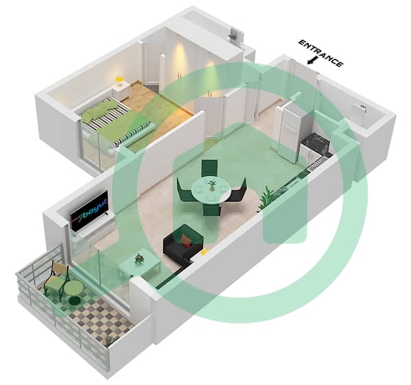 Type A Unit 1 Floor 2-10
