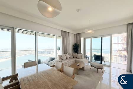 3 Slaapkamers Appartement te Huur in Dubai Harbour, Dubai - Appartement in Dubai Harbour，Emaar Beachfront，Grand Bleu Towers，Grand Bleu Tower 1, 3 slaapkamers, 550000 AED - 14786469
