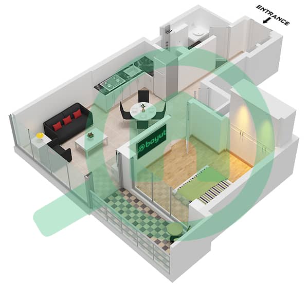 Type D Unit 16 Floor 3-34 Type D Unit 16 Floor 3-34