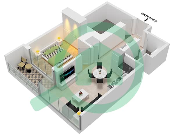 Type H Unit 19 Floor 24-34