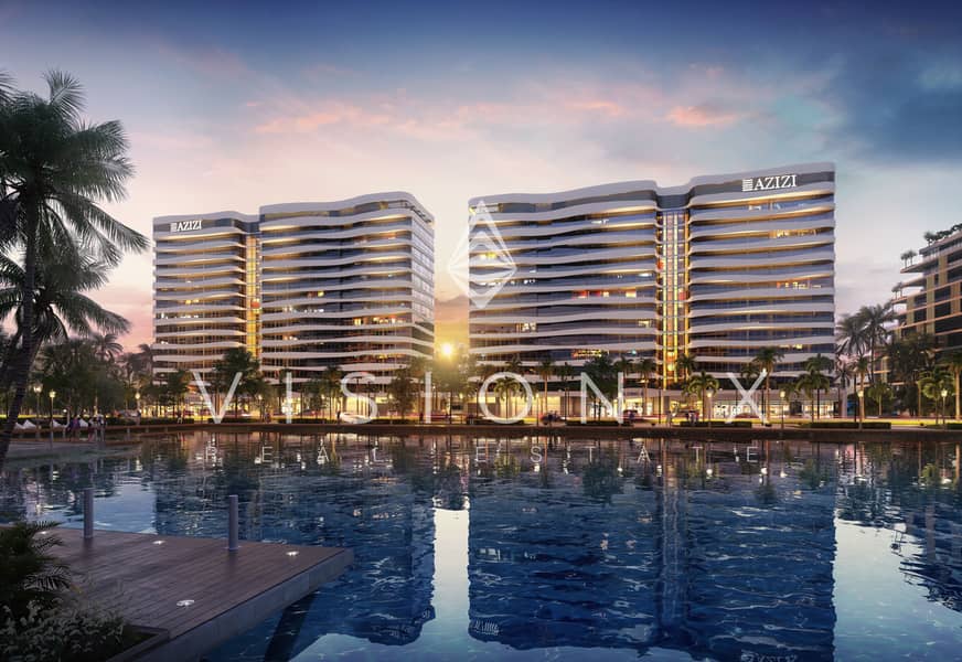2 Dubai South_Azizi Venice_A 003_Front Water Side Evening_03. jpg