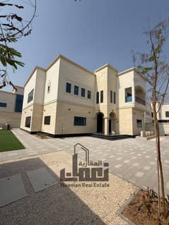 فيلا فاخرة جديدة بتصميم عصري | 5 غرف ماستر | أرض 10,000 قدم | موقع مميز في الحوشي – الشارقة