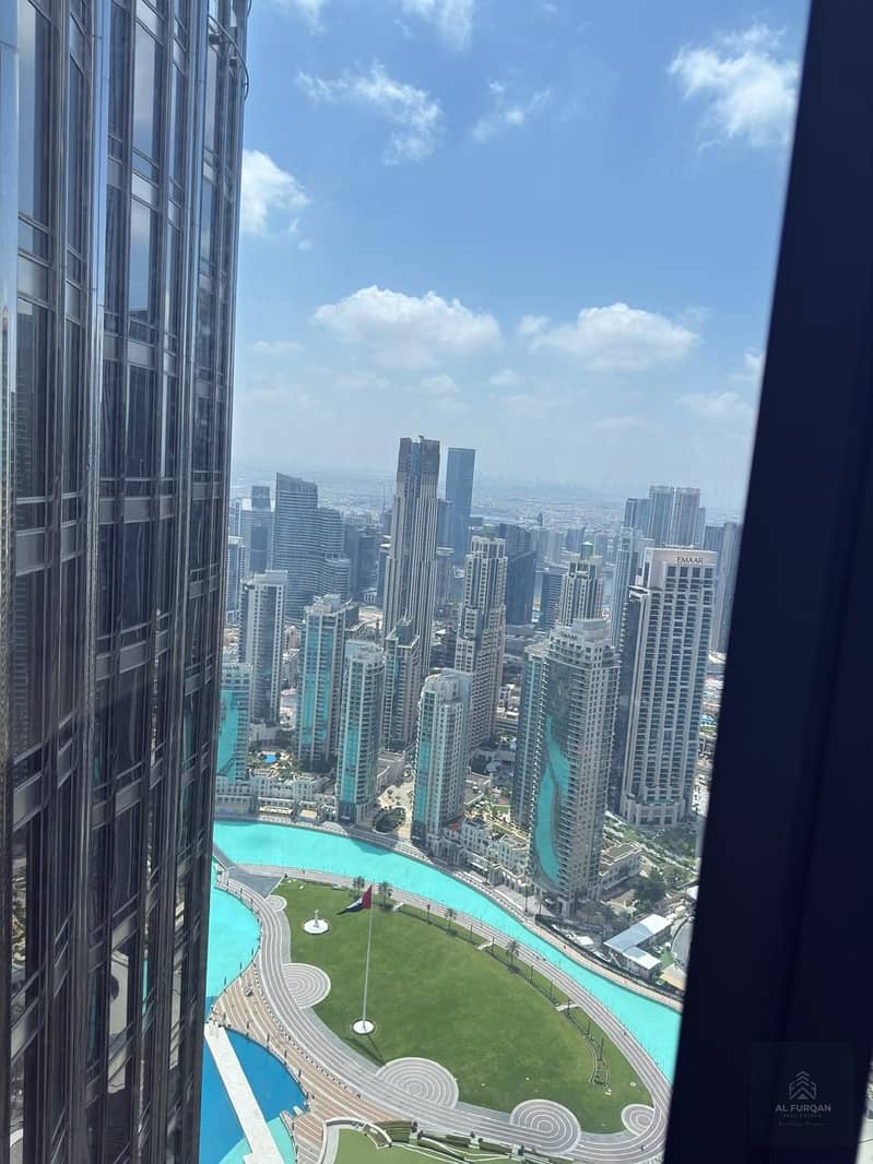 High-Floor 1BR | Burj Khalifa | Downtown & Water View