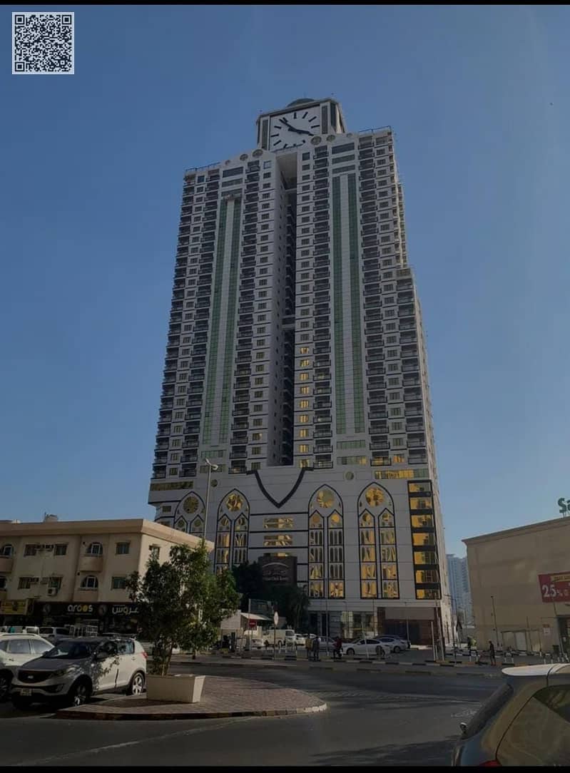 Studio Apartment for Rent in Clock Tower Ajman | Fully Equipped Kitchen