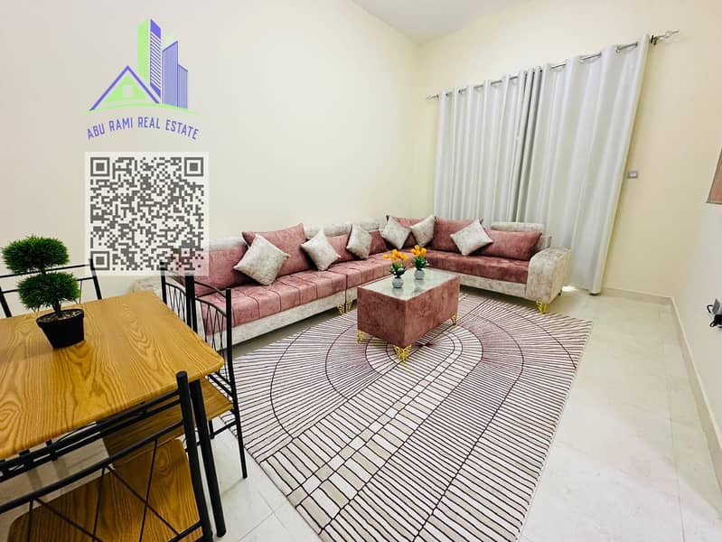 Luxury 2-Bedroom Hall | Fully Furnished VIP | Brand New Building | Families Only | All Bills Included