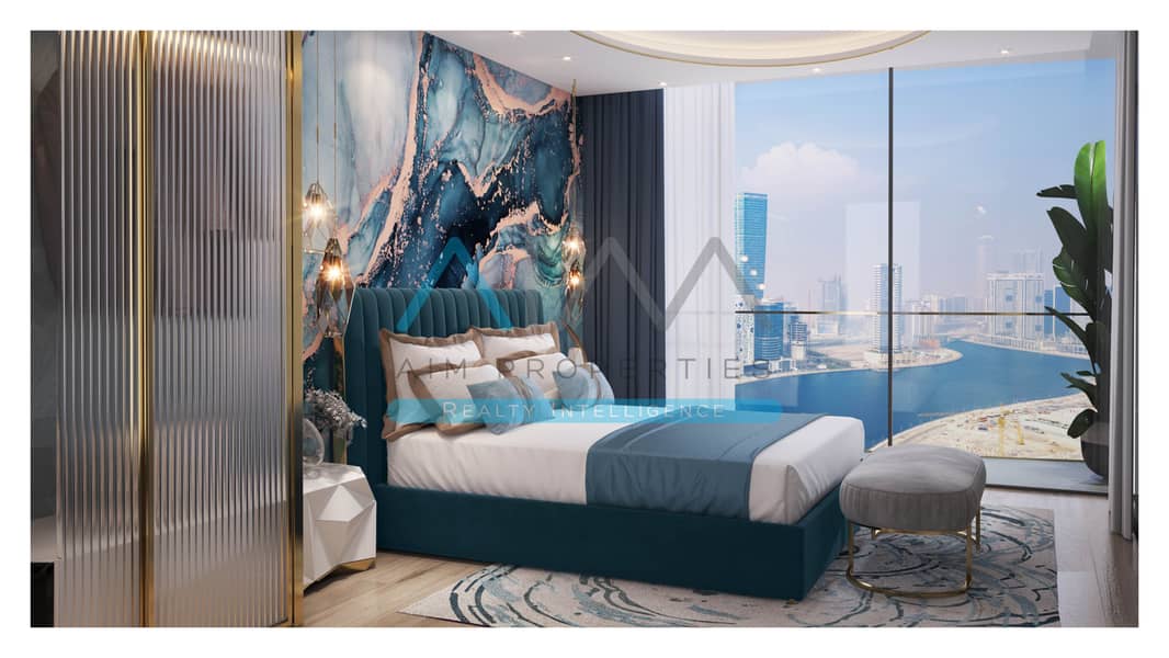 NEAR BURJ KHALIFA LUXURY CANAL FRONT STUDIO FLAT FOR SALE NEAR HANDOVER