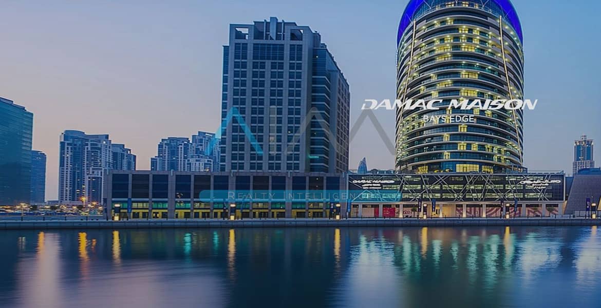 Furnished Studio | DAMAC Maison Bay’s Edge | Marina & Skyline Views