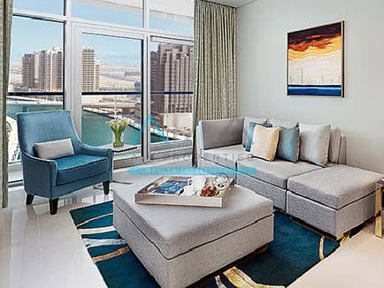 Furnished Studio | DAMAC Maison Bay’s Edge | Marina & Skyline Views