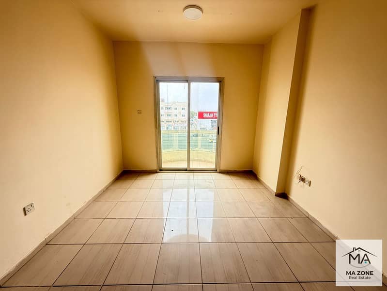 Affordable 1 bhk with balcony in new muweillah commercial