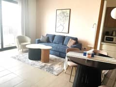 غرفة نوم واحدة مفروشة | برج بارك ريدج C | إطلالة على أفق وسط المدينة