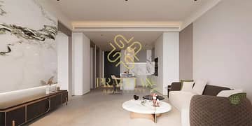 استوديو مفروش | غرفة واحدة | شرفة | إطلالات على الأفق والمارينا