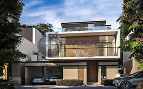 فيلا مفروشة من 5 غرف نوم | محمية شوبا | إطلالات على المسبح والحديقة