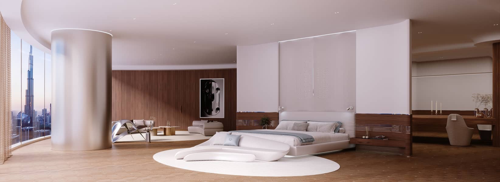 2BR Apartment | Mercedes Benz Places | Burj Khalifa & Canal View - 8