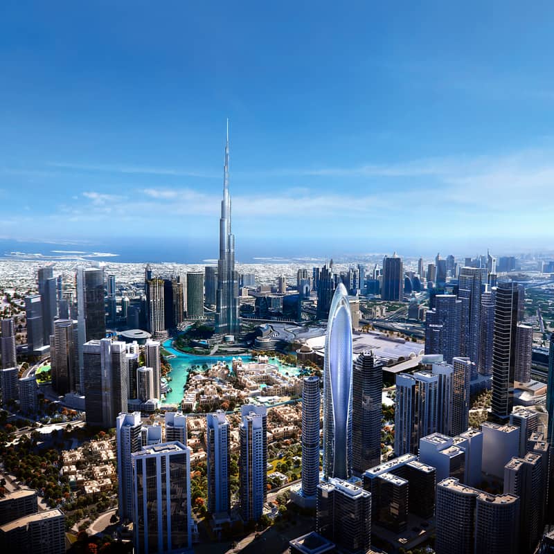 2BR Apartment | Mercedes Benz Places | Burj Khalifa & Canal View - 22