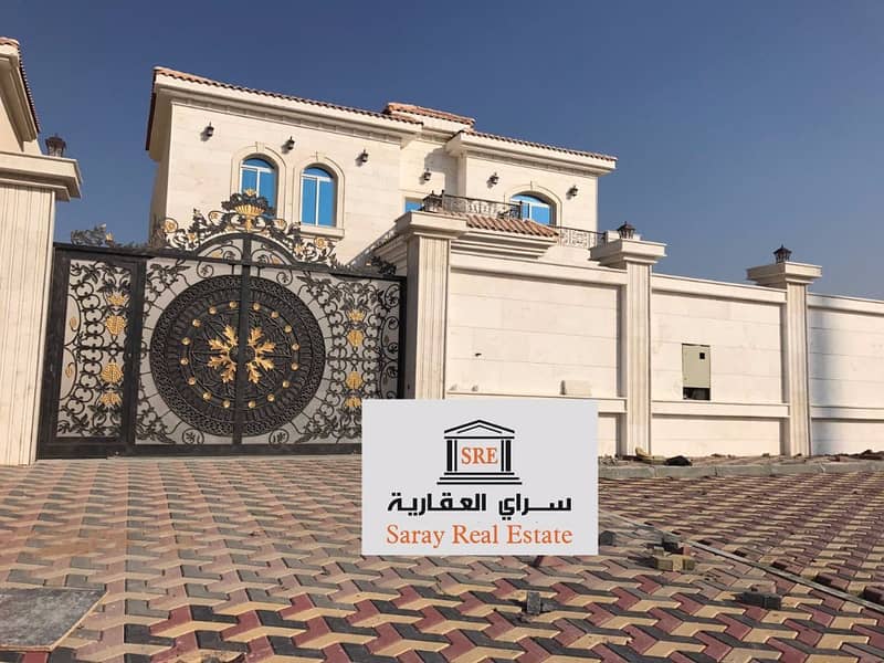 Big villa for sale - Saudi marble frontage - in Ajman Al Rawda