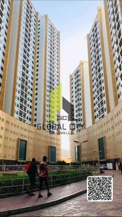 شقة أنيقة بإطلالة مفتوحة، غرفة نوم واحدة مع مطبخ مغلق وشرفة وموقف سيارات، متاحة للإيجار بسعر 32,000 روبية فقط.