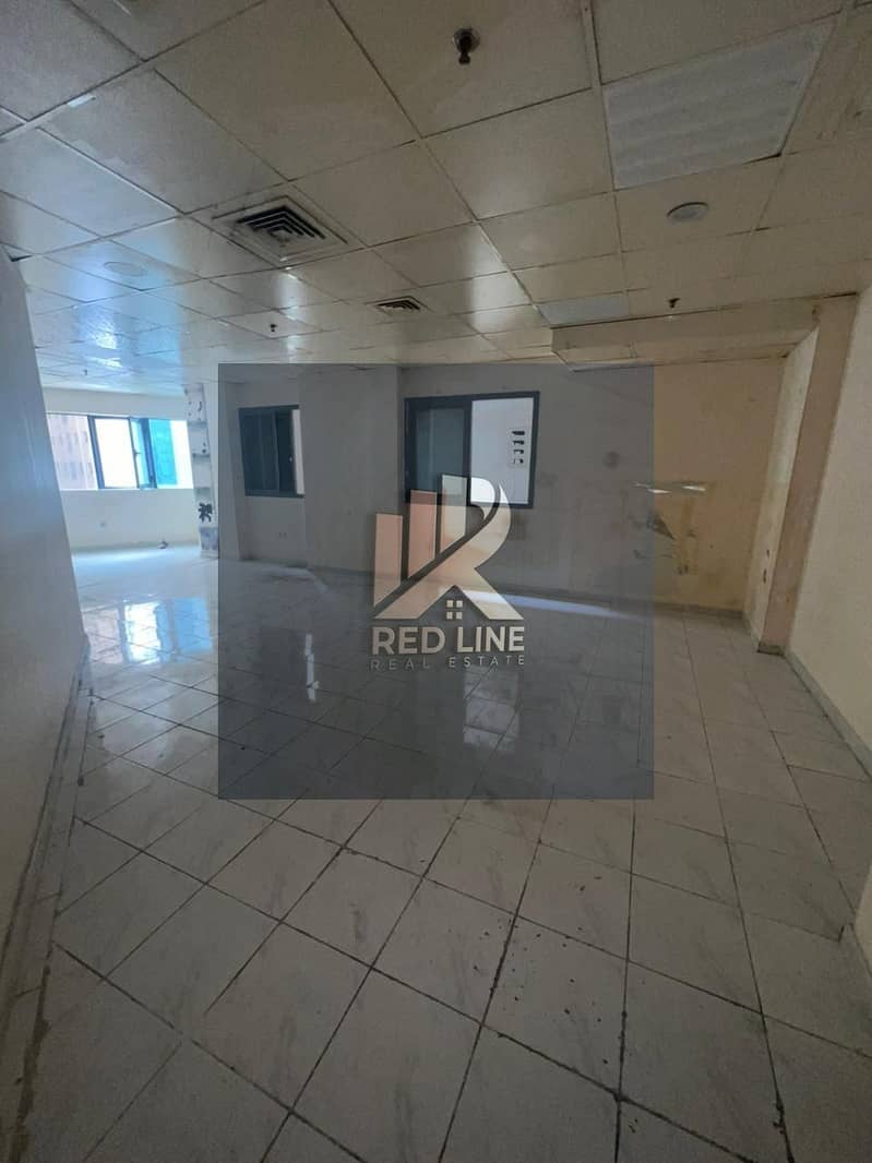 Two rooms and a living room with a direct view of Gamal Abdel Nasser Street – bachelor contract and full maintenance