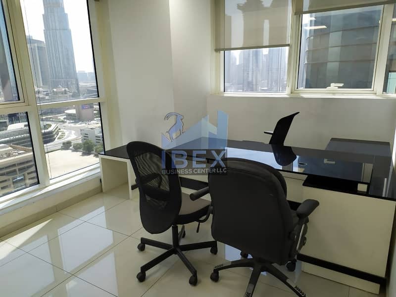 Furnished Luxurious Office in Aspin Tower