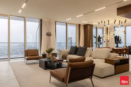 4 Bedroom Flat for Sale in Dubai Harbour, Dubai - Half Floor Penthouse | Palm Views | Ultra Luxury