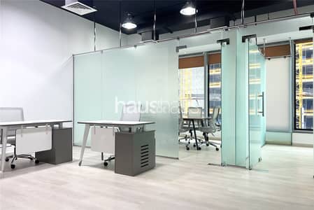 Office for Rent in Business Bay, Dubai - Vacant | Fully Funished | Partitioned Offices