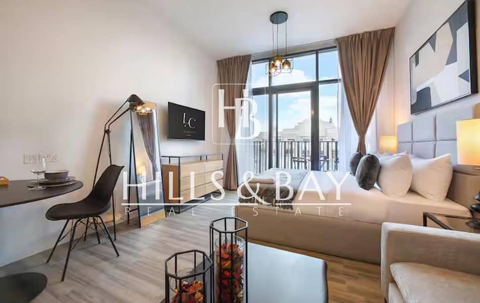 Elegant Furnished Studio | Balcony | Belgravia 2