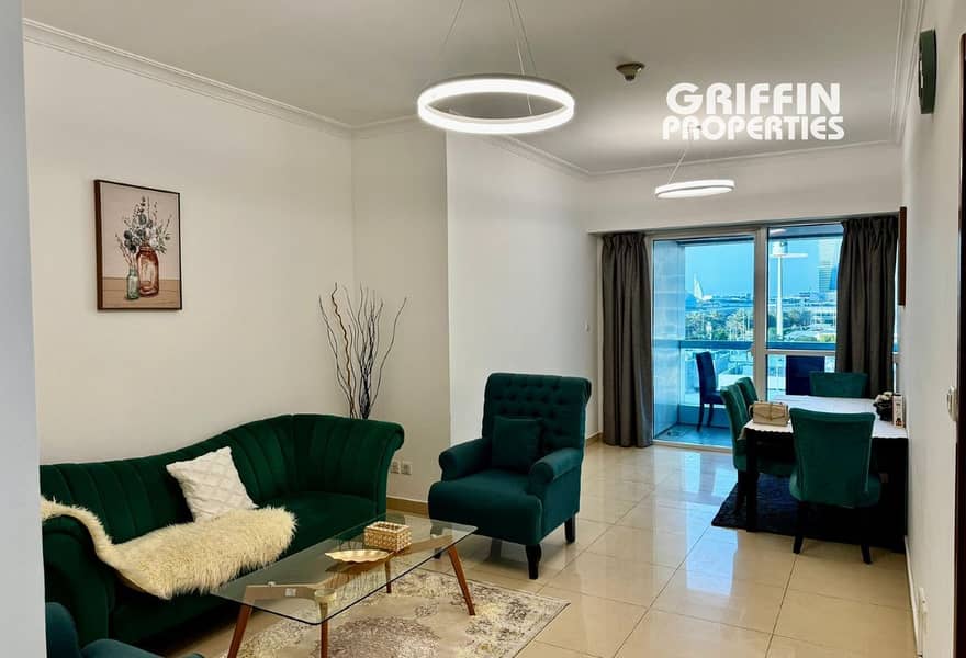Furnished | Near Metro | with Balcony Both Sides
