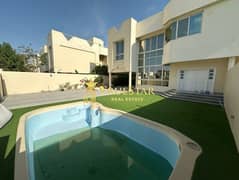 SEMI INDEPENDENT VILLA UPGRADED 4BR+MAIDS PRIVATE GARDEN POOL