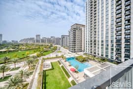 Corner Unit | Elegant Living | Pool & Park View