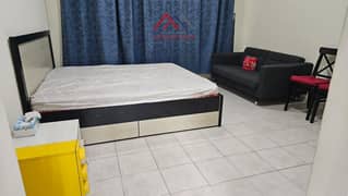 غرفة نوم واحدة مفروشة | شقة | إطلالة على حديقة المجتمع