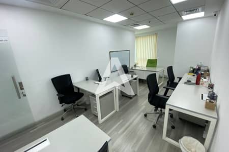 Office for Rent in Sheikh Zayed Road, Dubai - Furnished Office Business Centre Size 240 sqft