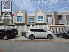 فيلا للإيجار بالياسمين | 4 غرف ماستر + مجلس وصالة وغرفة خادمة واستور | 80,000 درهم 3 دفعات