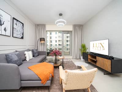 1 Bedroom Flat for Rent in Downtown Dubai, Dubai - Elegant 1 BR With Full Burj Khalifa View - AVAILABLE NOW