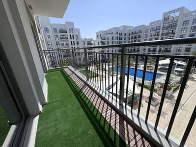 3 Bedroom Flat for Sale in Town Square, Dubai - Pool View | Upgraded | Maids Room