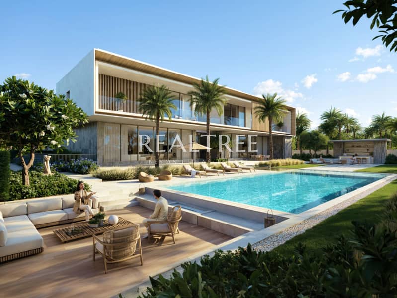 Ultra-Luxury 6BR Mansion | Lagoon Facing | Massive Size