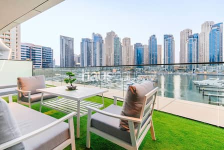 2 Bedroom Penthouse for Rent in Dubai Marina, Dubai - Furnished | Rare Unit | Upgraded | Chiller Free