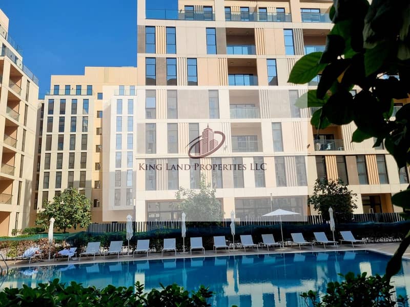 Affordable 1BHK in Al Mamsha – Free Pool/GYM/Covered Parking!