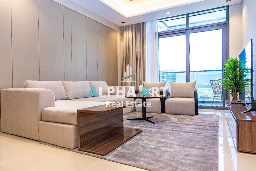 Furnished 2BR Apartment | Nobles Tower | Burj & Downtown Views