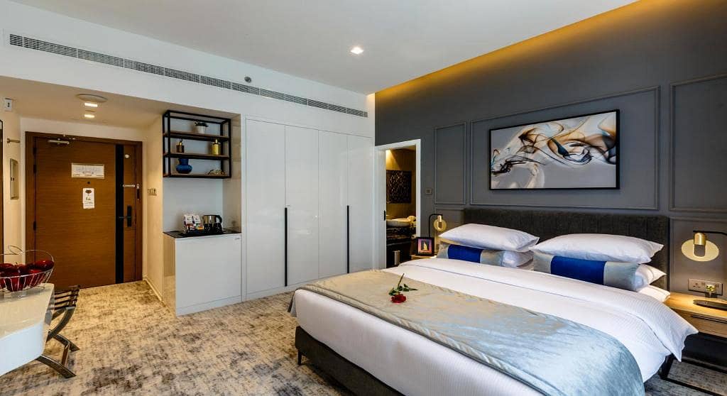 Furnished Studio Free Bills l Kitchen l Cleaning