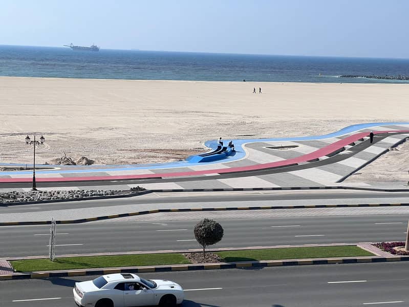 Annual Rent 2 Bedroom Apartment Hall on Ajman Corniche