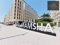 شقة حديثة بغرفة نوم واحدة للإيجار في منطقة الممشى، الشارقة