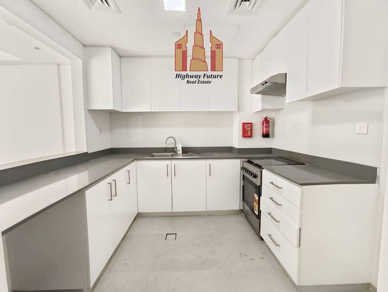 Modern luxurious Bigger 1bhk Semi Close + Balcony at prime Location in Aljada Community