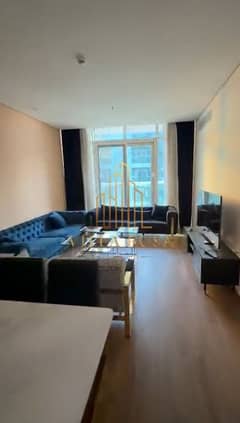 تملك حر لجميع الجنسيات للبيع شقة 3 غرف وصالة مع بلكونة مميزة في برج ترحاب