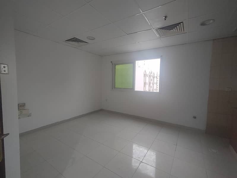 Studio apartment with centrel AC available in butina Sharjah